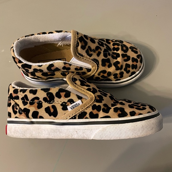Toddler leopard vans - Picture 3 of 6